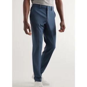 Quince Men's Ultra-Stretch 24/7 Smart Chinos Tapered Ocean Pants Size 32x32
